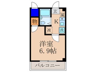 大林マンションの物件間取画像